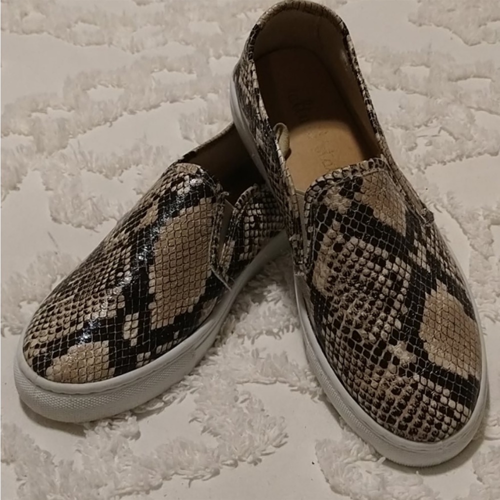 Altar’d State brand snake print casual slip on sneaker